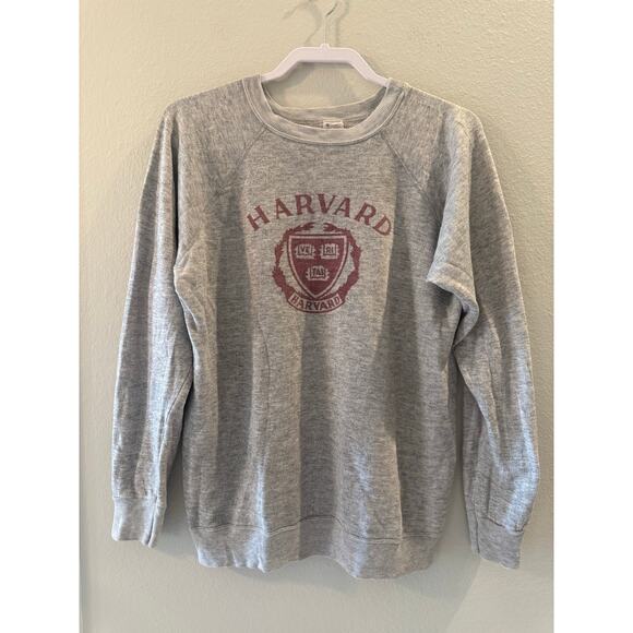 Vintage Champion Reverse Weave Harvard Sweatshirt Sz XL Made in USA Collegiate - Picture 1 of 5